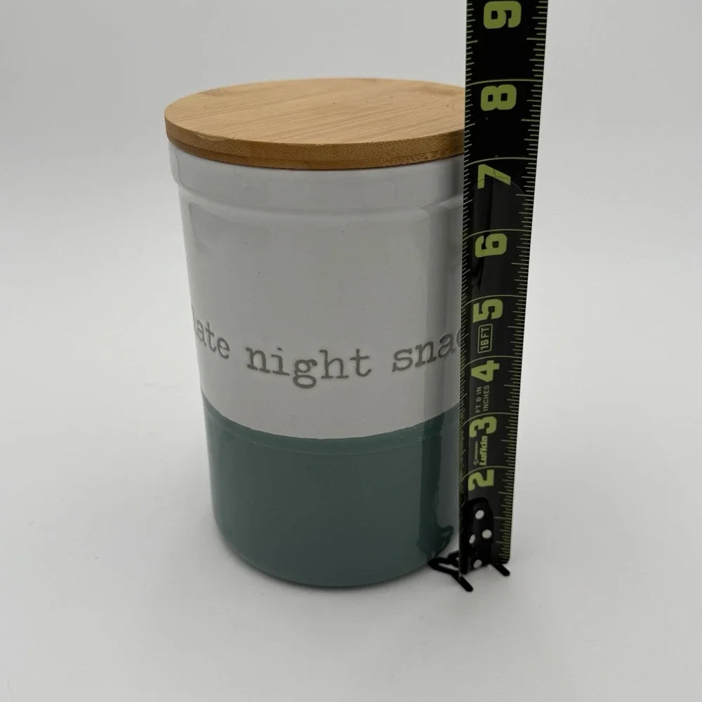 Late Night Snack Cookie Jar With‎ Lid EUC